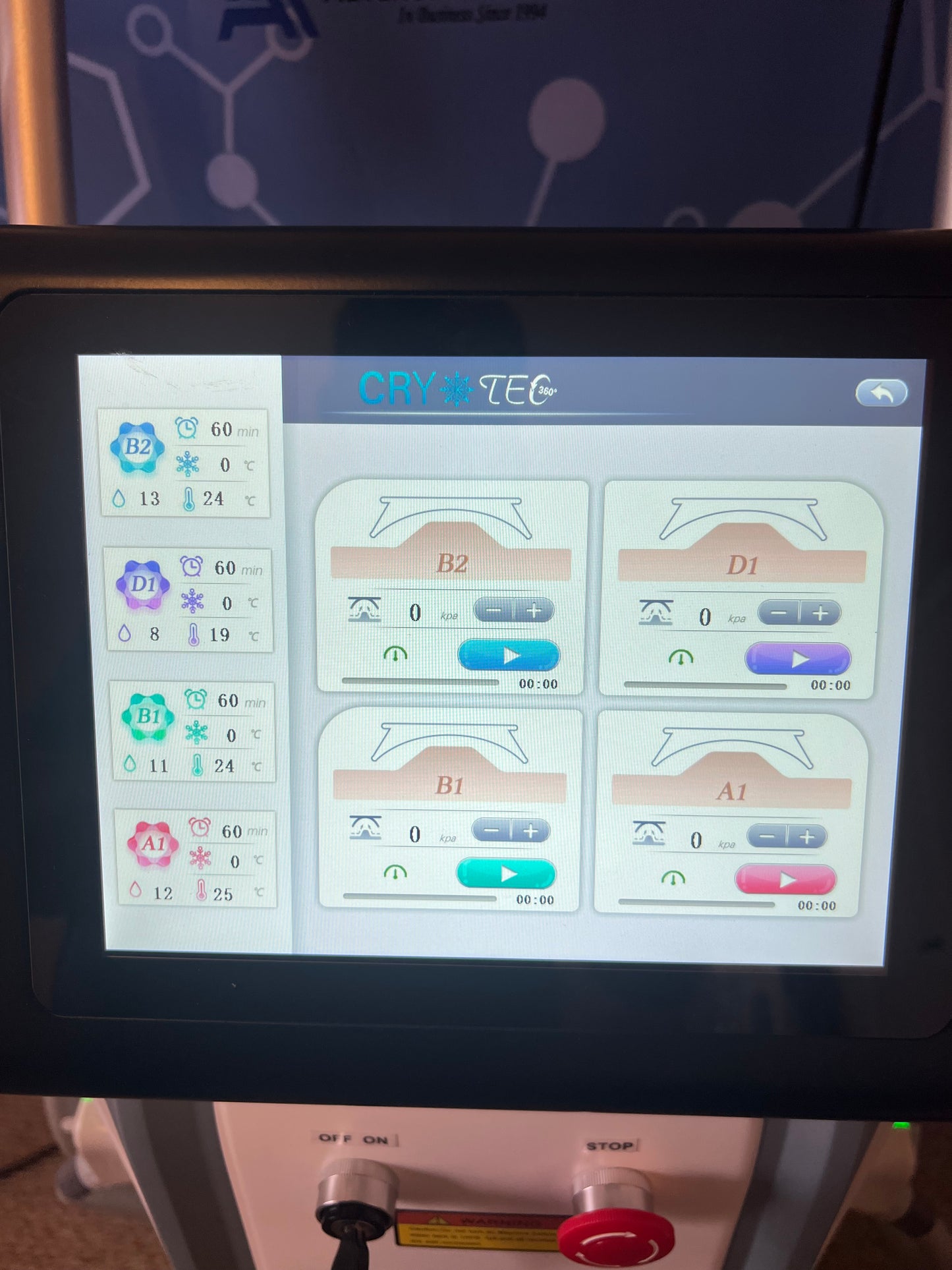 Cry Tec Fat Freezing Device